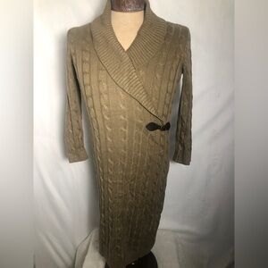- Womens Brown Sweater Dress. Size Small. Calvin Klein.
